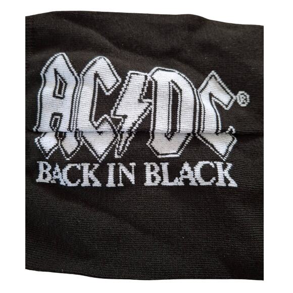 Best Classic Rockband ACDC Back in Black Size 6/5-11 (Fabric Socks Unisex) - Picture 3 of 3